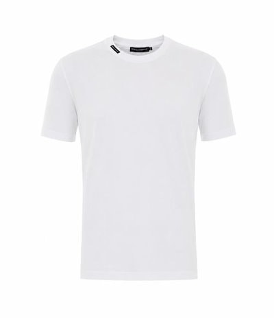DOLCE & GABBANA Men T-Shirts G8TW5T FU7EQW0800 White