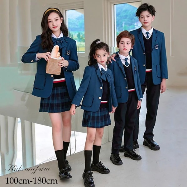 2025新品 卒業式 入学式 スーツ 学生服 中学生 制服 受験 春服 学生服 子供制服 セット ユニフォーム 卒業式 入園 女の子 男の子 受験 小学校 中学生 キッズ通園 通学制服 フォーマル 子