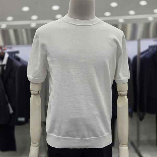 両面組織ディテールクルーネックセーター BZF2ER1101 WT_DJ