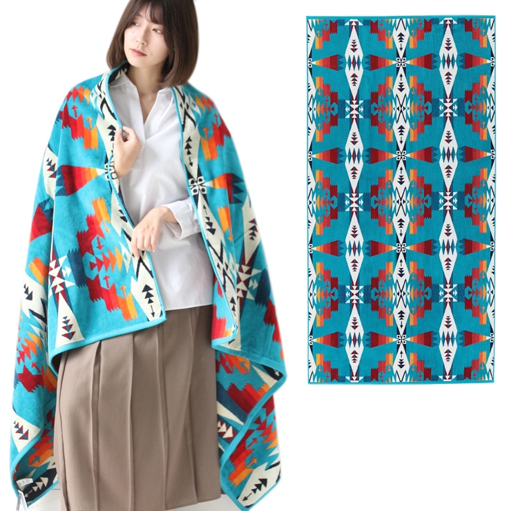 PENDLETON ペンドルトン ジャガードバスタオルオーバーサイズ