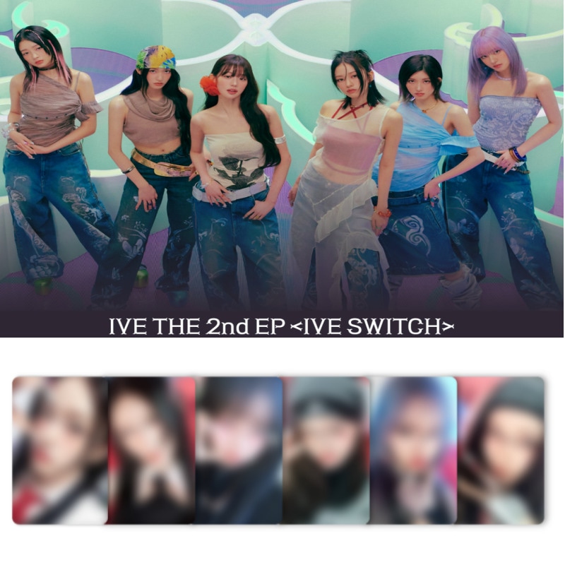 [2ND WITHMUU FANSIGN 6種/1SET]IVE - SWITCH / 2ND EP ALBUM[only photocard,NO ALBUM]