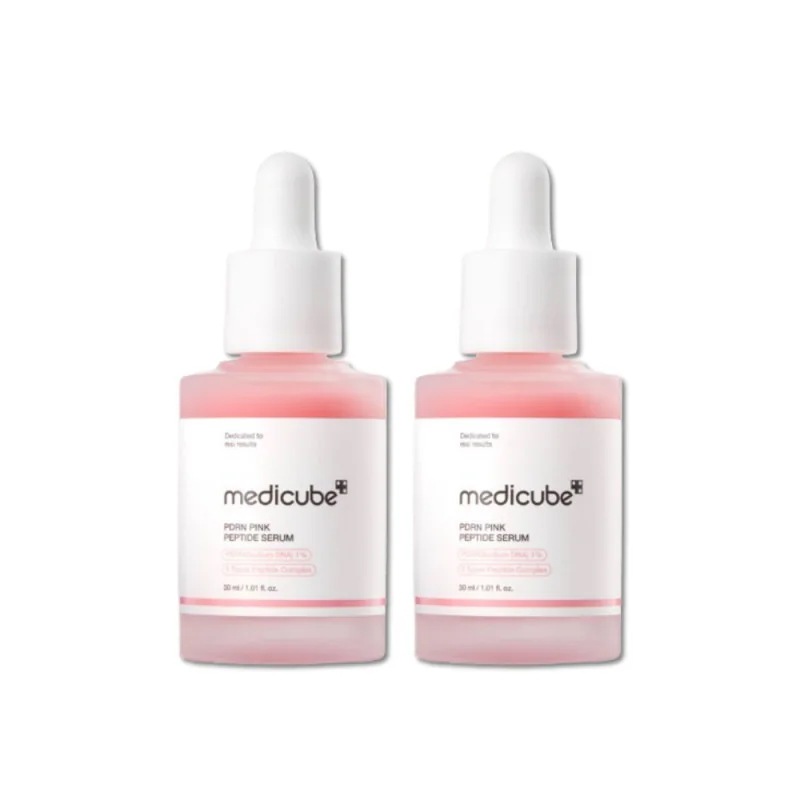 PDRN ピンク トーンアップ アンプル 30mL×2本ハリ 保湿 透明感ケア 美容液