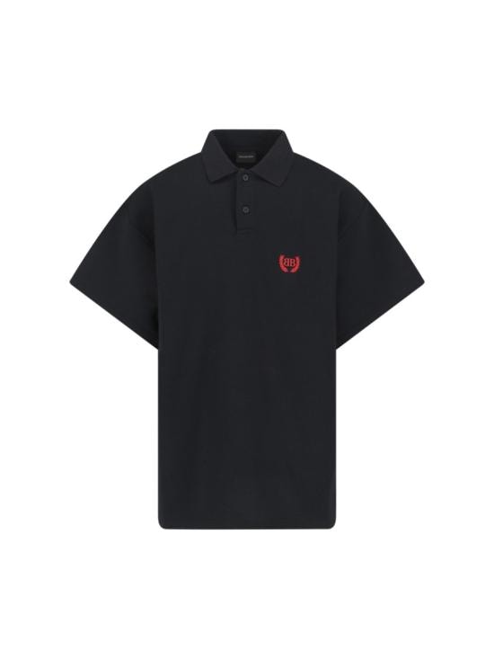 BALENCIAGA Men Polo Shirts 862367 TSVC61000 Black