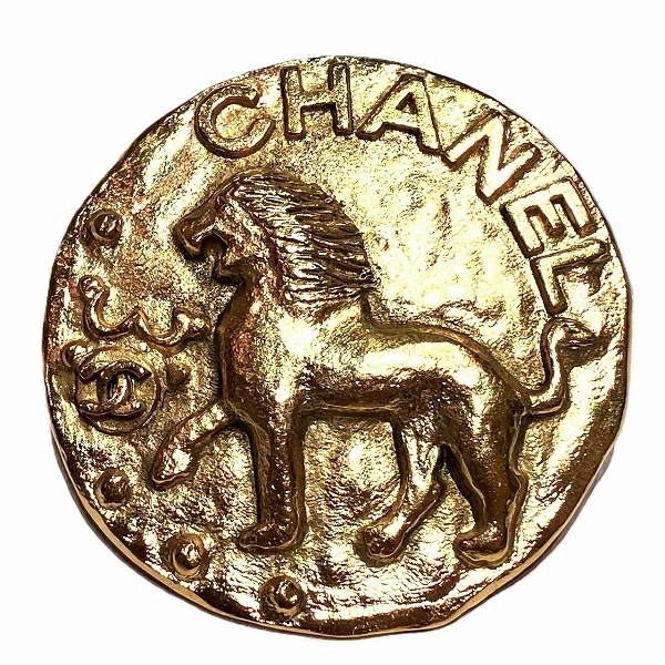 シャネル ライオンモチーフ ココマーク ヴィンテージ ブローチ レディース【中古】 34,983円