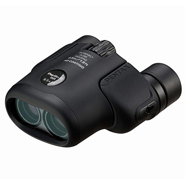 双眼鏡 Papilio III 8.5x21 WR [ブラック] (防滴 最短50cm合焦 美術館・コンサート・スポーツ観戦・星空・自然観察・8.5倍 ケース ストラップ付)