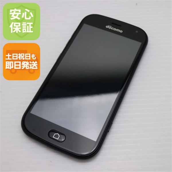 新品同様 F-01L らくらくスマートフォン me ブラック 109