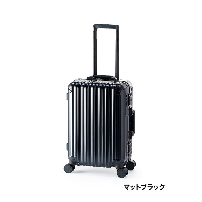 ハードキャリーケース GRANMAX 3～4泊 37L フレームタイプ GM-055-18-MBK マットブラック