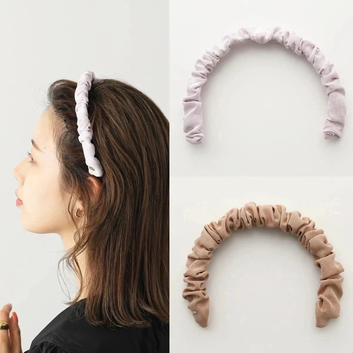 LELET NY レレットニューヨーク カチューシャ Rouched Grosgrain Petite Headband LELFW20-08 レディース ギャ