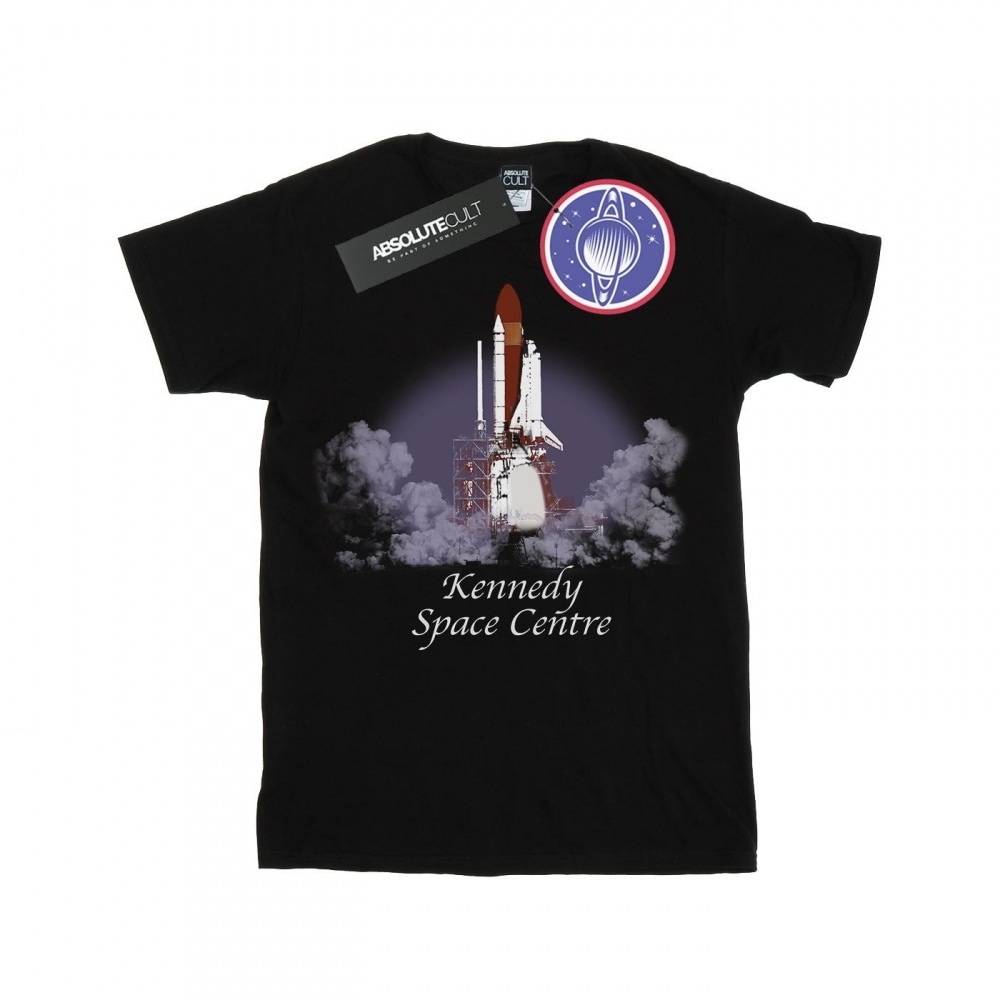 (英国より直送) NASA メンズケネディスペースセンターリフトオフ Tシャツ
