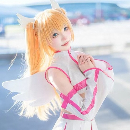 2.5次元の誘惑 天乃リリサ 橘美花莉 コスプレ ウィッグ ウィッグ付き