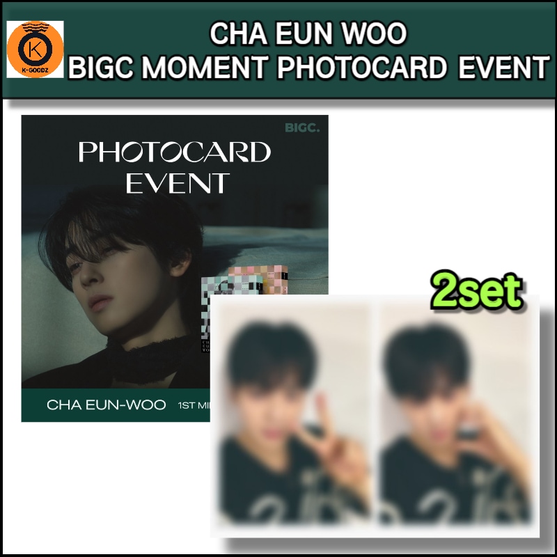 [2SET][BIGC MOMENT PHOTOCARD EVENT] ASTRO(CHA EUN WOO) - ENTITY