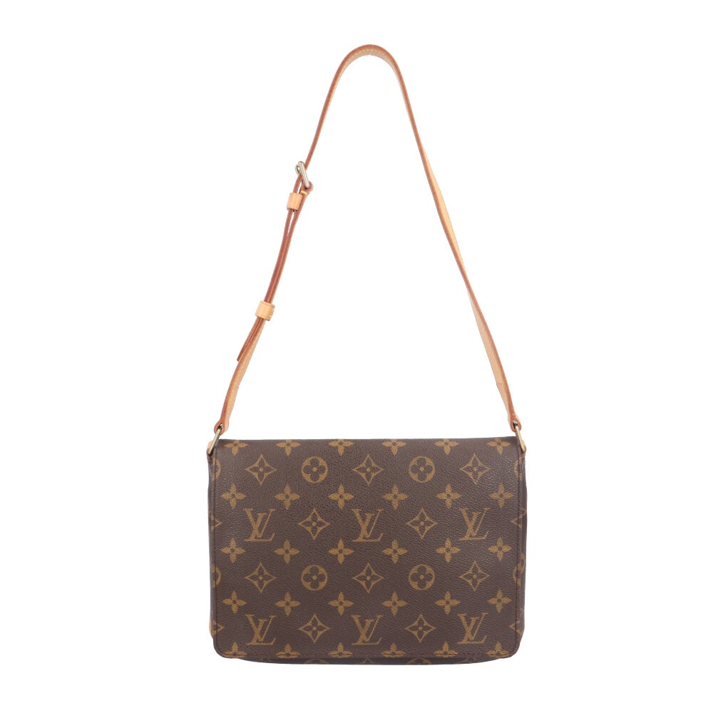 ルイヴィトン ミュゼットタンゴ ショート モノグラム ショルダーバッグ モノグラムキャンバス M51257 ブラウン LOUIS VUITTON 中古