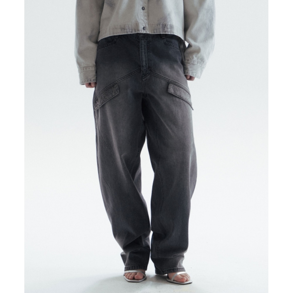 CHOWOO ダートカチオンパンツ-ブラック(女性)