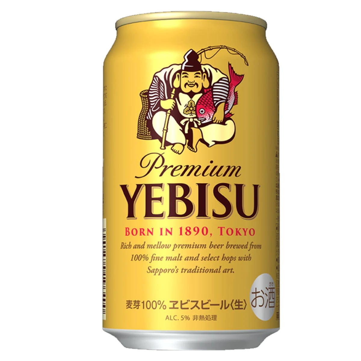 ヱビスビール 350ml 24缶入 1ケース (24本)