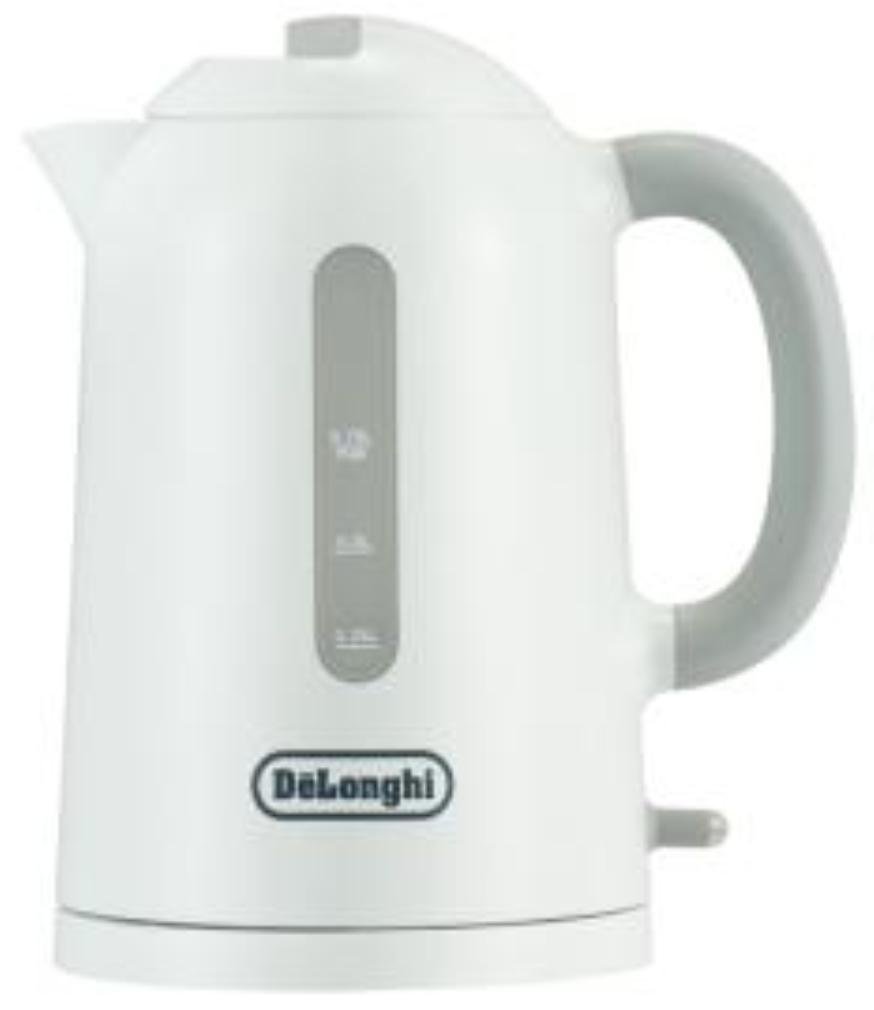 DeLonghi 【True】 電気ケトル 0.75L ホワイト JKP240J