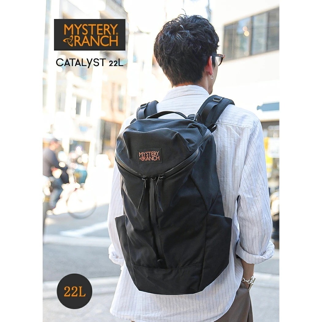 MYSTERY RANCH ミステリーランチ カタリスト バックパック CATALYST 22L BLACK ( 黒 ブラック バッグ BAG リュック 鞄 カバン メンズ レディース ミリタリー 1 16,335円