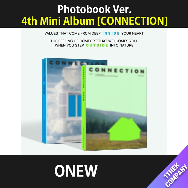 [２種セット] （オンラン特典）[Photobook Ver.] ONEW 4th Mini Album [CONNECTION]