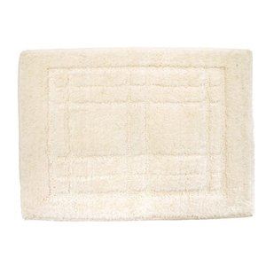 (40個セット) バスマット/お風呂マット (45×65cm アイボリー) 長方形 洗える 防滑加工 ポリエステル クリュム (脱衣所)