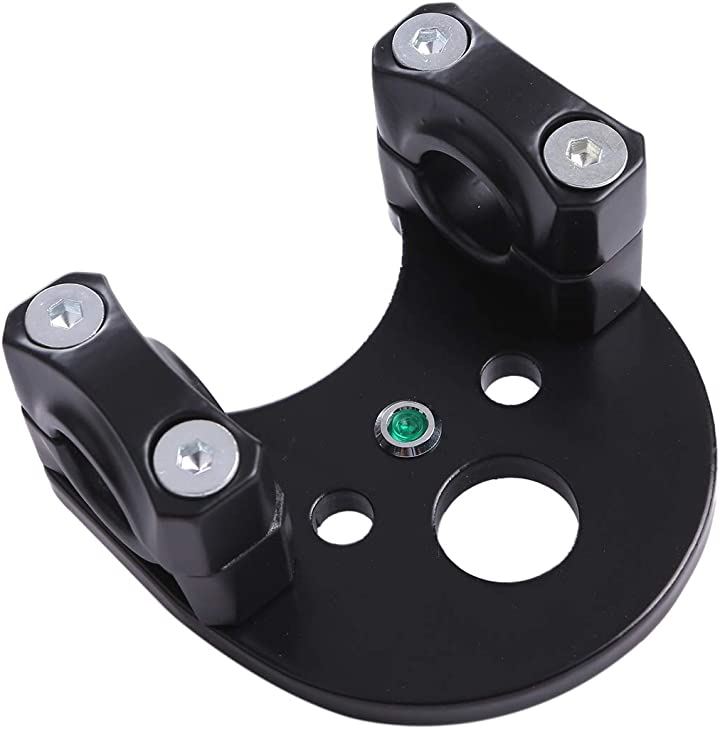 ホンダ用 ハンドルポスト バーハン キット 汎用品 スーパーカブ C50 C70 C90 リトルカブ 等 カスタムパーツ 社外品(ブラック)