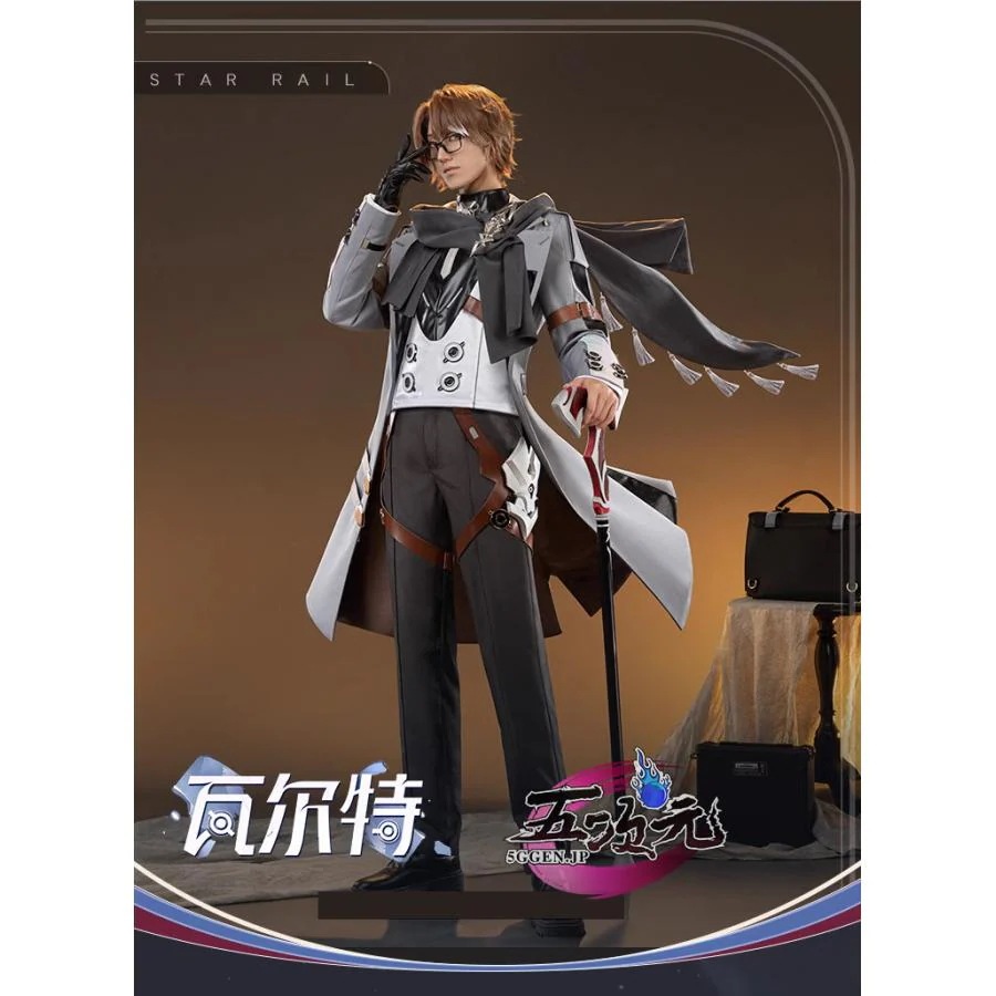 「新品・即納可能」 【大人気N0.1】　崩壊スターレイル コスプレ　崩スタ　ヴェルト　衣装　ins大人気 ウィッグ　靴　髙!品!質