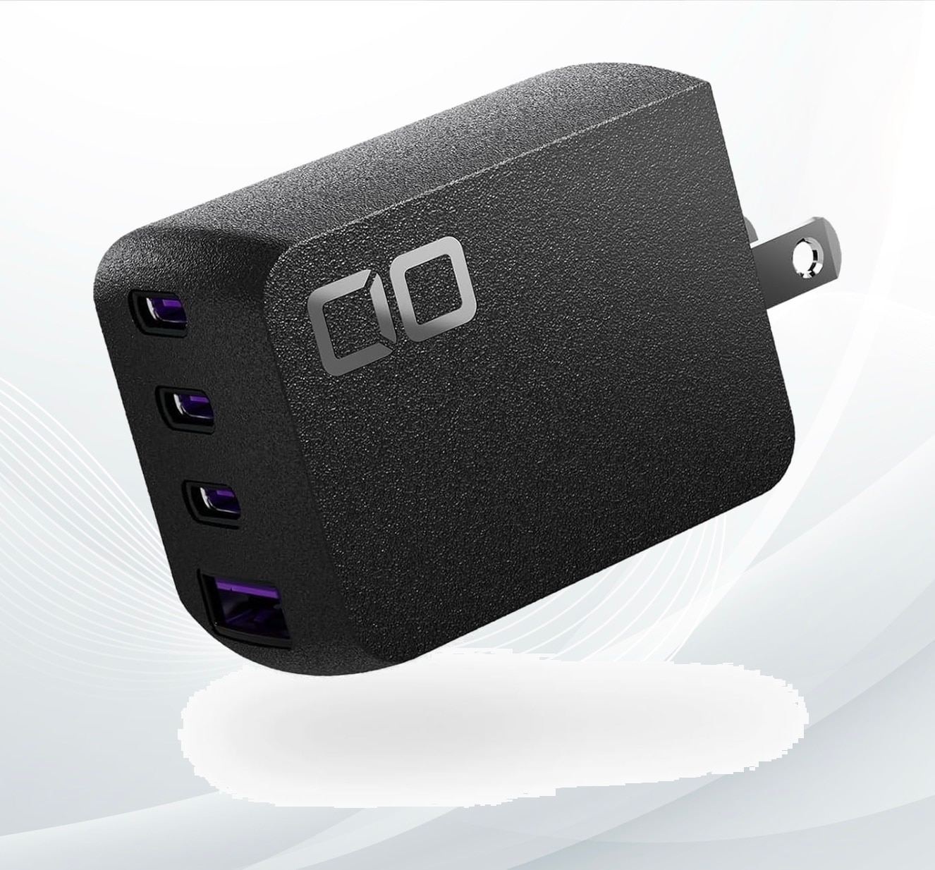 CIO NovaPort QUAD 65W 急速充電器 PD 4ポート 世界最小級 USB-C×3 + USB-A×1 ACアダプター コンセント 軽量 iPhone 17 Air 16 15 And