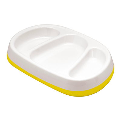 他サイト： エジソン たっぷり入る深皿プレート KJ605 500ml 子供用 1歳頃～ 食器 ランチプレート 電子レンジ可 滑りにくい お皿の商品画像