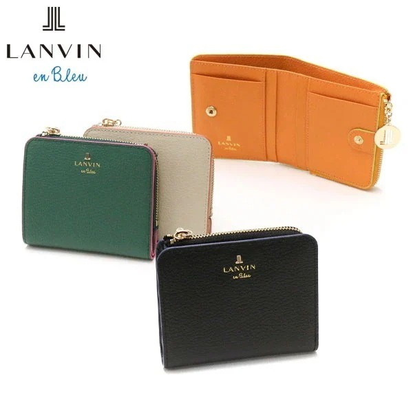 二つ折り財布 リムミニ財布 コンパクト 小さめ 本革 レザー カード 小銭入れ レディース 483902