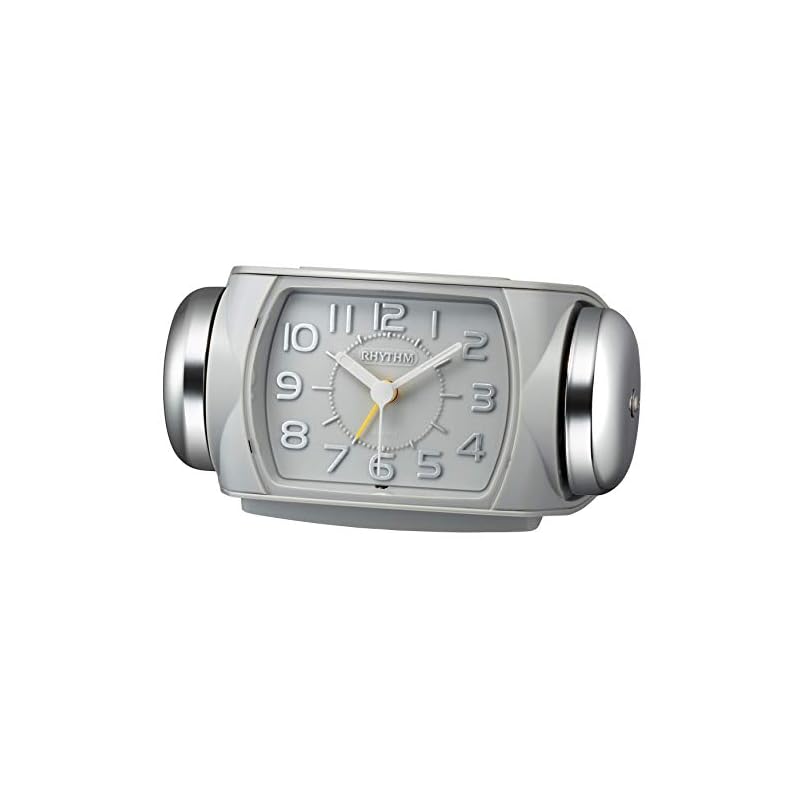 リゼロ　8門　最終値下げ リズム(RHYTHM) 目覚まし時計 大音量 ベル音 アラーム バックライト