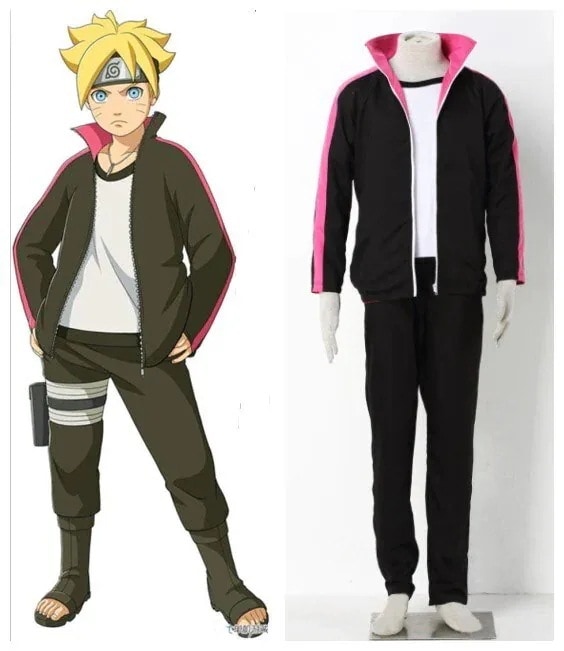 ナルト NARUTO 外伝 うずまきボルト風 コスプレ衣装 コスチューム ハロウィン 変装 仮装期間限定30％