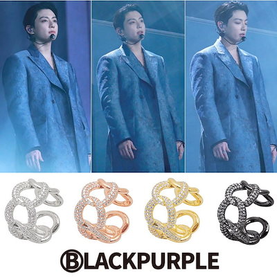 Qoo10] BLACK PURPLE BTS着用! PONDELL CUBIC