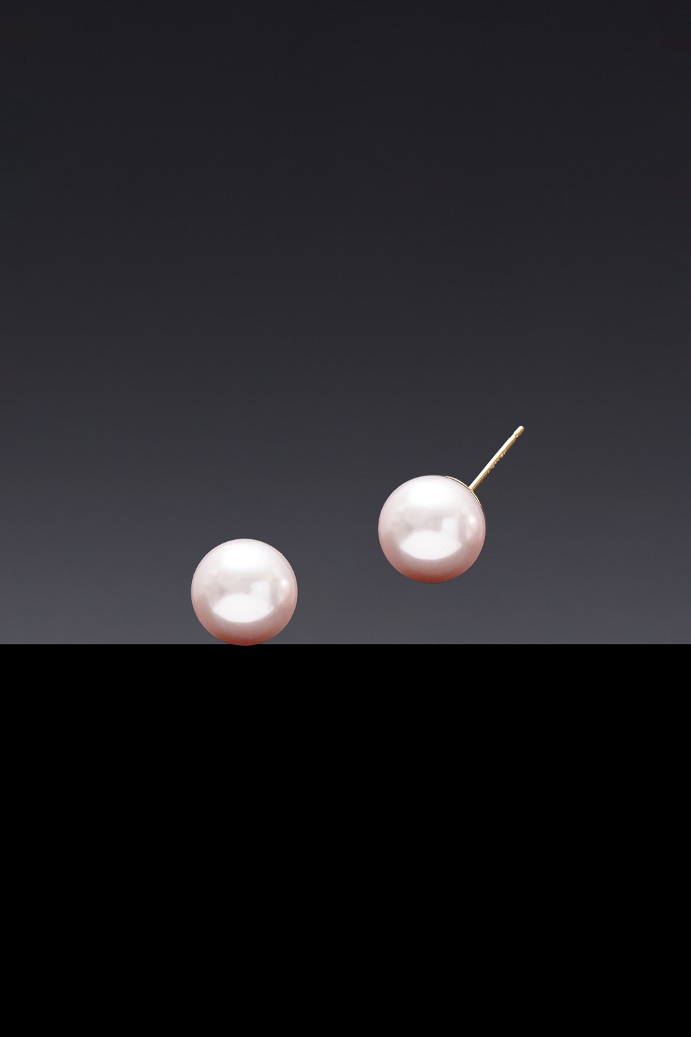 [HAZINA] 10mm Pink Pearl Earrings [Option-ｱﾍﾂ Earclip]