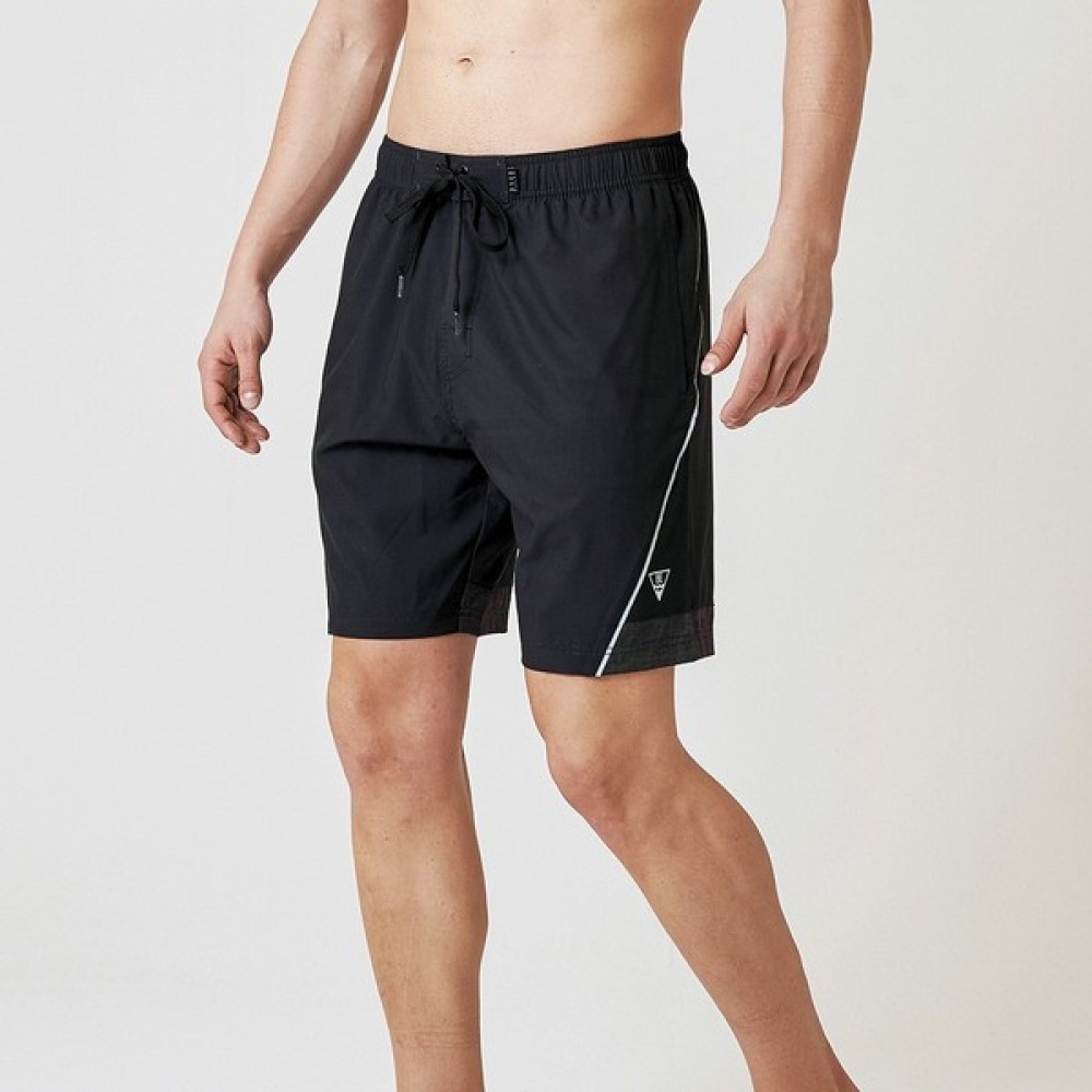 (ベーシックエル) ベーシックエルメンズ 3Mラインブラックボードショートビーチショーツ BEM-T902K