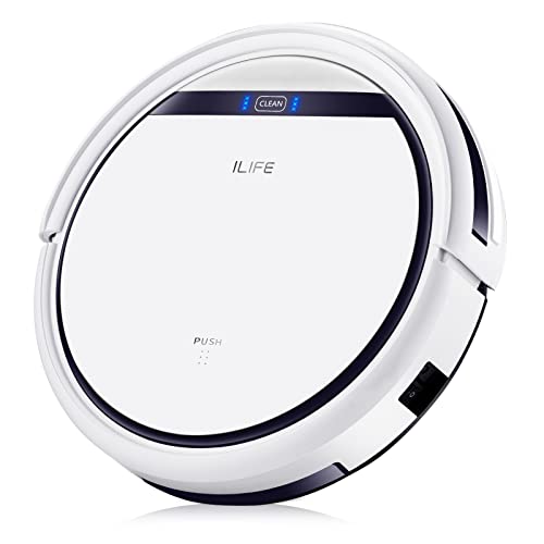 ILIFE アイライフ V3s Pro ロボット掃除機 ブラシレス吸引口 掃除ロボット 強力吸引 予約設定 髪の毛/ペットの毛に効果 ワンタッチ起動 三つの掃除モード 超薄型 静音設計 自動掃除機 自