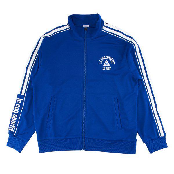 ルーズフィット サンデー パイピング トラックトップ QQ123LFT22 BLU