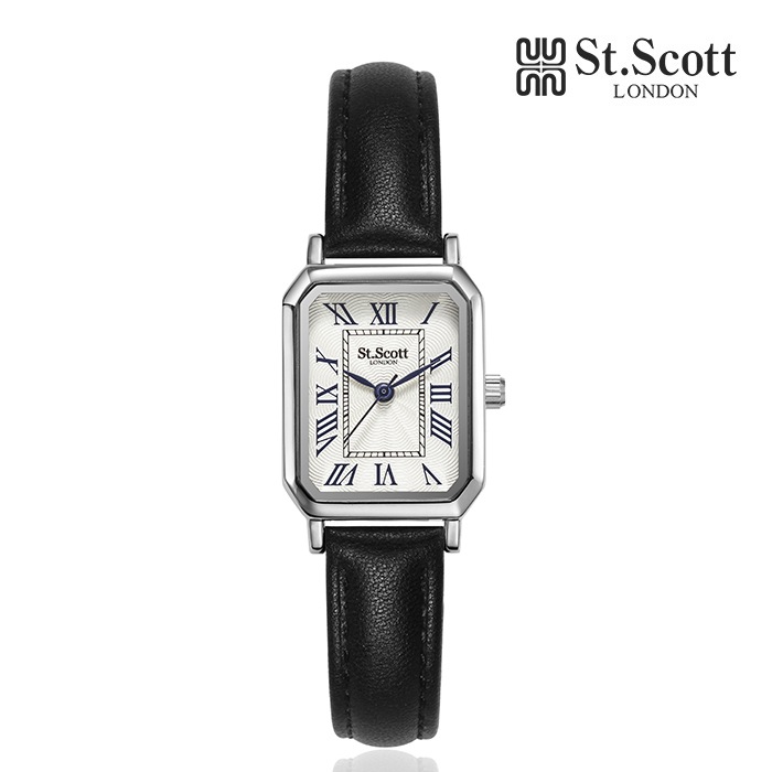 ST.SCOTT LONDON ST5088SWBKブレンタレザーウォッチ
