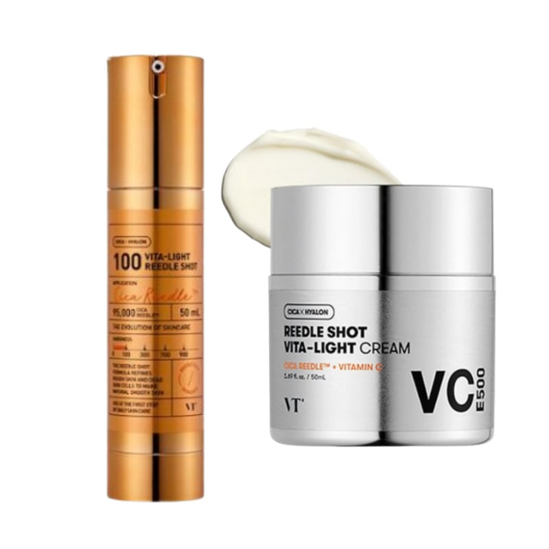 ビタ-ライト リドルショット 100 エッセンス 50mlクリーム50ml美容液 エイジングケア針美容液ビタミンcビタミンシミ針ニキビ肌荒れツボクサエキスニキビ跡クリーム脂性肌スキンケア脂性肌-韓国