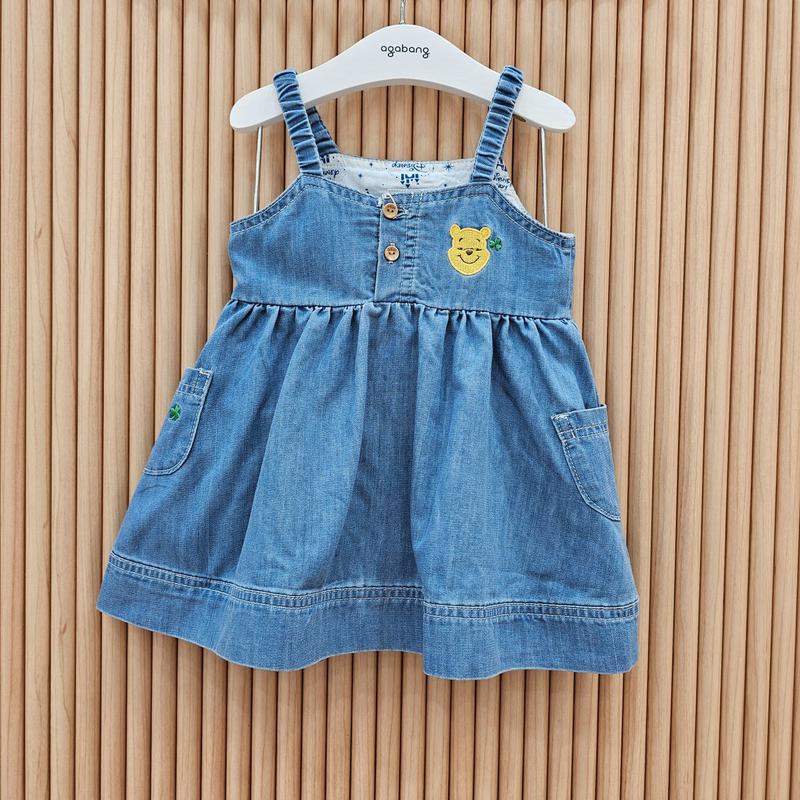 ハッピーくまのプーさんデニムワンピース_79T124051