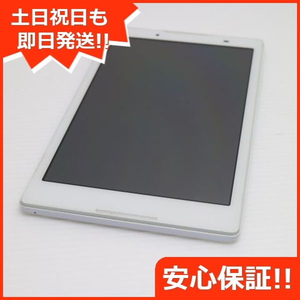 美品 601LV Lenovo TAB3 ホワイト タブレット 107