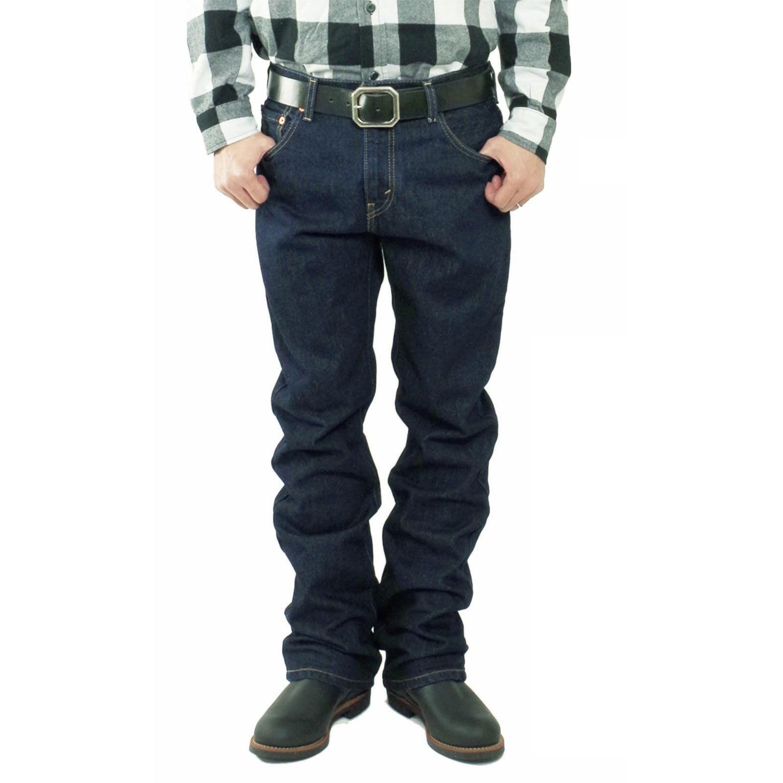 [リーバイス] 517-0216 オリジナル ブーツカット ジーンズ デニムパンツ メンズ 517 ジーパン サドルマン 防縮 ワンウォッシュ USAライン ウエスト W29-W42 コットン 綿10