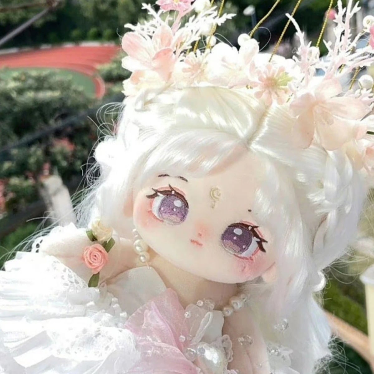 20cmコットンドール着せ替え人型人形ぬいぐるみ女の子へのギフト小さなスカート