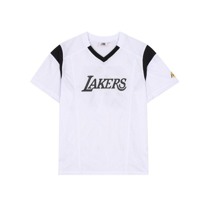 LALカラーブロックメッシュ半袖TシャツN252TS057P