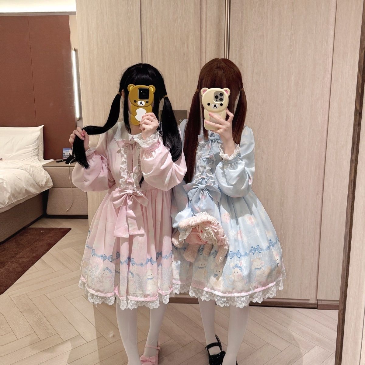 【値下げ！】15%値下げ シンフォニー ロリータ ワンピース 長袖 ドレス 新作 レディース エレガント フォーマル