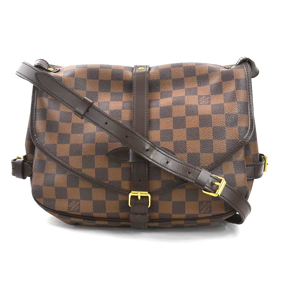 ルイ ヴィトン LOUIS VUITTON ショルダーバッグ SPオーダー ダミエ ソミュール30 ダミエキャンバス エベヌ ユニセックス N48081 r10344a