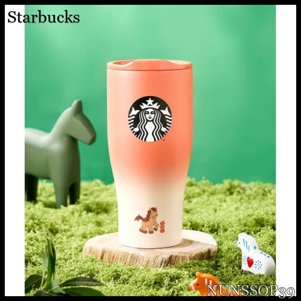 Starbucks SS Baby Pony Tangerine Tumbler 784ml Eco Tumbl