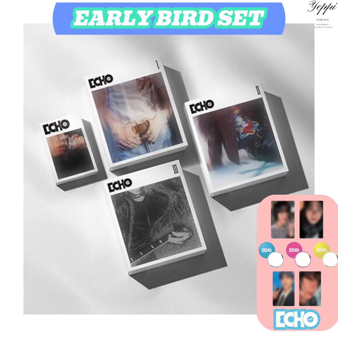 【 当日出発 】BTS Jin - Echo (Set) + Echo (Weverse Albums ver.) [ EARLY BIRDE予約特典贈呈 ]bts ジン公式 アルバム