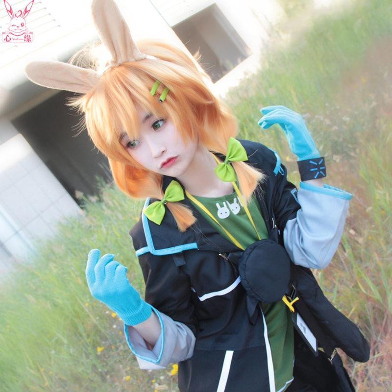 耳を送る明日の箱船cos服ブラインド射手クロスクロスコスプレ衣装かつら