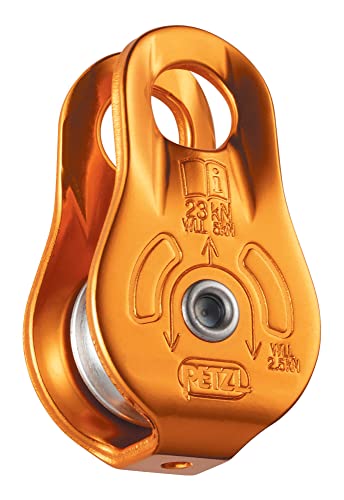 PETZL - FIXE, Pulley with Fixed Side Plates, Yellow