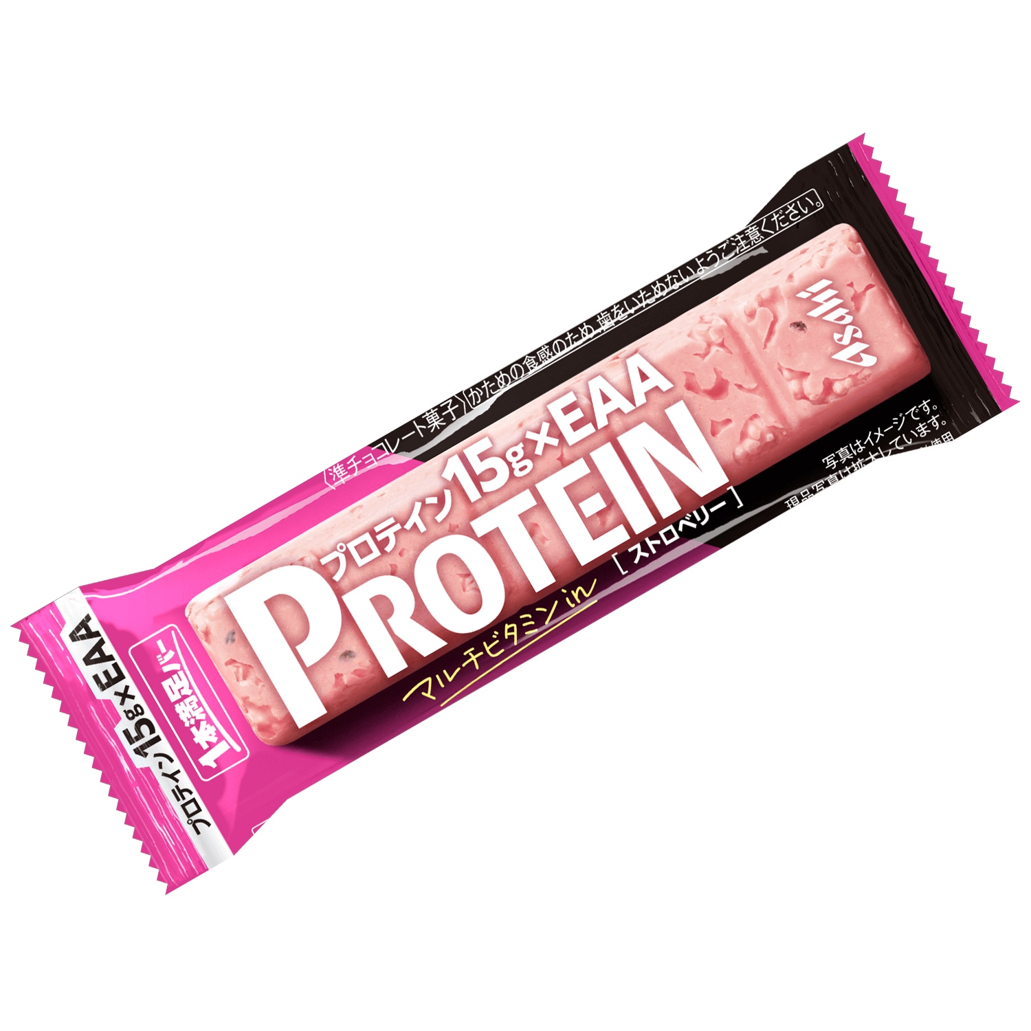 【 送料無料 】 アサヒグループ食品 1本満足バー プロテイン ストロベリー 39g × 72本 セット まとめ買い 大容量