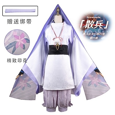 原神 げんしん genshin 稲妻城 散兵 スカラマシュ 流浪者 狩衣 コスプレ衣装 コスチューム 仮装