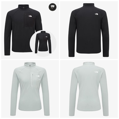 BATURA L/S ZIP TEE [NT7LR00]